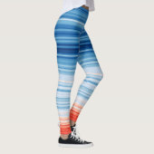 Klimaatverandering van de wereldwijde opwarming leggings (Rechts)