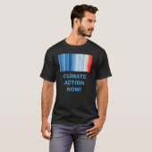 Klimaatverandering van de wereldwijde opwarming t-shirt (Voorkant volledig)