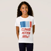 Klimaatverandering van de wereldwijde opwarming t-shirt (Voorkant volledig)