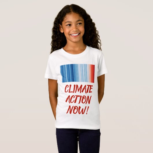 Klimaatverandering van de wereldwijde opwarming t-shirt (Voorkant volledig)
