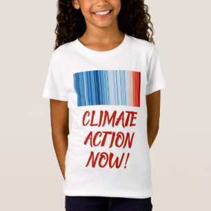 Klimaatverandering van de wereldwijde opwarming t-shirt