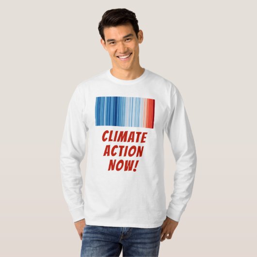 Klimaatverandering van de wereldwijde opwarming va t-shirt (Voorkant volledig)