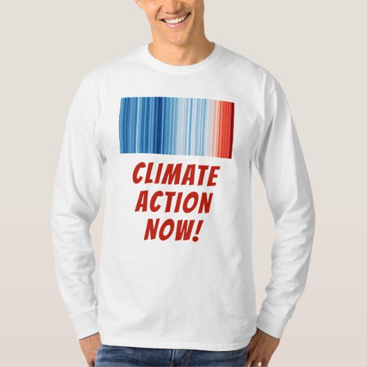 Klimaatverandering van de wereldwijde opwarming va t-shirt (Voorkant)