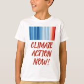 Klimaatverandering van de wereldwijde opwarming va t-shirt (Voorkant)