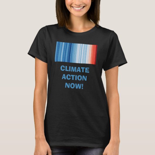Klimaatverandering van de wereldwijde opwarming va t-shirt (Voorkant)