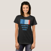 Klimaatverandering van de wereldwijde opwarming va t-shirt (Voorkant volledig)