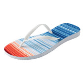 Klimaatverandering van de wereldwijde opwarming va teenslippers (Schuin)