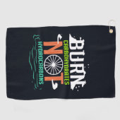 Klimaatverandering Verbrand koolhydraten Niet Kool Golfhanddoek (Horizontaal)