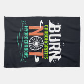 Klimaatverandering Verbrand koolhydraten Niet Kool Theedoek (Horizontaal)