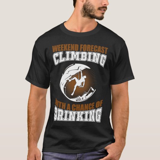 Klimaatverandering - Weekprognose T-shirt (Voorkant)