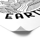 Klimaatverandering zorgt ervoor dat de dag van de  poster (Hoek)