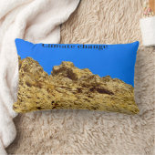 Klimaatverandering zorgt voor het milieu kussen (Deken)