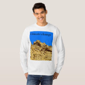 Klimaatverandering zorgt voor het milieu t-shirt (Voorkant volledig)