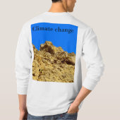 Klimaatverandering zorgt voor het milieu t-shirt (Achterkant)