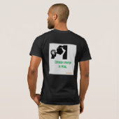 Klimaatveranderingsbewustzijn T-shirt - Klimaatver (Achterkant volledig)