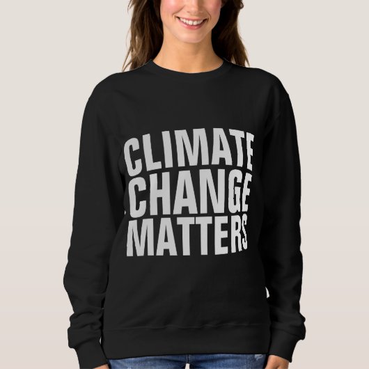 KLIMAATVERANDERINGSKWESTIES T-SHIRTS (Voorkant)