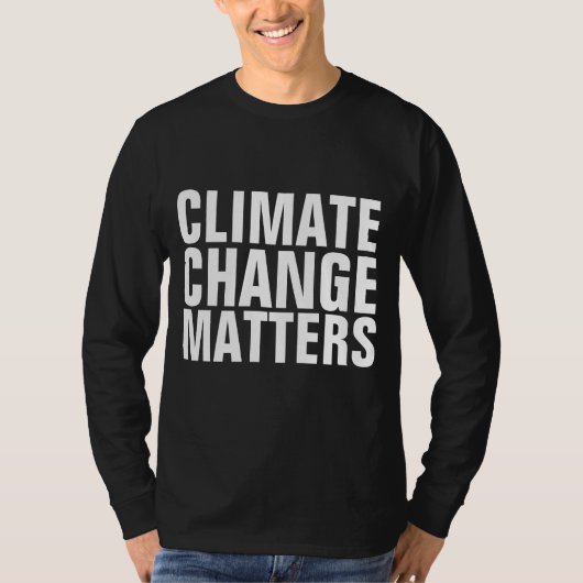 KLIMAATVERANDERINGSKWESTIES T-SHIRTS (Voorkant)