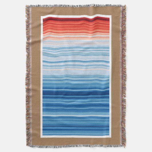 Klimaatveranderingsomgeving van Global Warming Str Deken (Voorkant Verticaal)