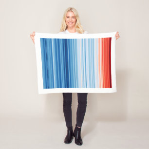 Klimaatveranderingsomgeving van Global Warming Str Fleece Deken