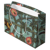 Klimaatvezel en Roos, William Morris Large G Groot Cadeauzakje (Achterkant Gekanteld)