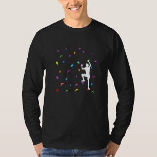 Klimaatweerkaatsing Graphic Rock Kliber Bouldering T-shirt