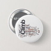 Klimaatwoorden Ronde Button 5,7 Cm (Voorkant /achterkant)