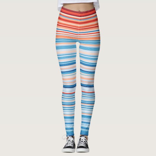 Klimaschutz Deutschland 1881-2020 Leggings (Voorkant)