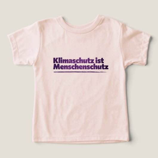 Klimaschutz ist Menschenschutz (Design voorkant)