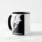 klimatologische rotsen mok (Voorkant links)