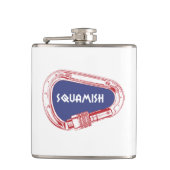 Klimbeker Carabiner Heupfles (Voorkant)