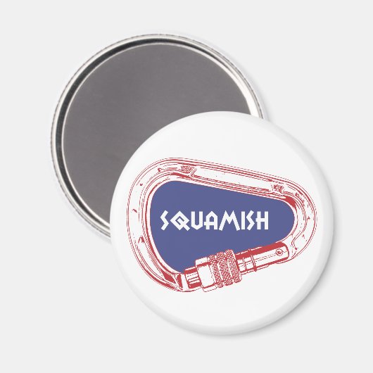 Klimbeker Carabiner Magneet (Voorkant / Achterkant)