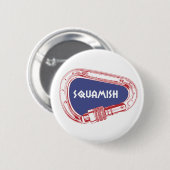 Klimbeker Carabiner Ronde Button 5,7 Cm (Voorkant /achterkant)