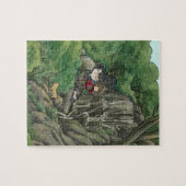 Klimbergen en waduwstromen legpuzzel (Horizontaal)