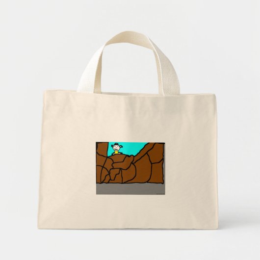 Klimbertas Mini Tote Bag (Voorkant)
