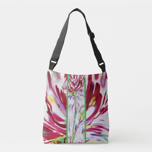 Klimbloem Crossbody Tas (Voorkant)