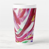 Klimbloem Latte Mok (Voorkant)