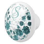 Klimbloemen Keramische Knop (Rechts)