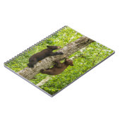 Klimboom met zwarte Beren Notitieboek (Linkerzijde)