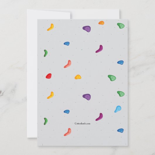 Klimfeest 2 kaart (Achterkant)