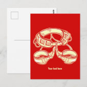 klimharnas briefkaart (Voorkant / Achterkant)