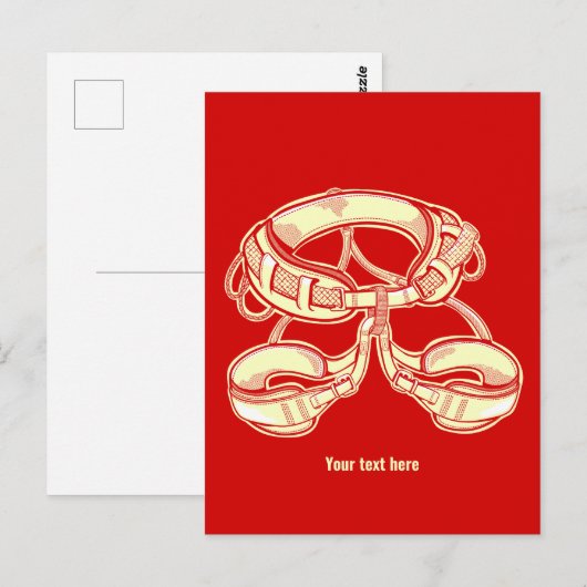 klimharnas briefkaart (Voorkant / Achterkant)