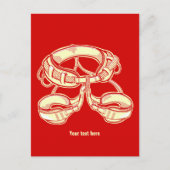 klimharnas briefkaart (Voorkant)