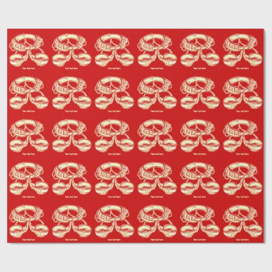 klimharnas cadeaupapier (Vlak)