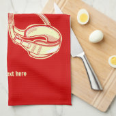 klimharnas theedoek (Quarter Fold)