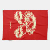 klimharnas theedoek (Horizontaal)