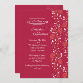 Klimiterende Rozen Kaart (Voorkant / Achterkant)