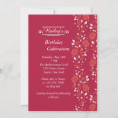 Klimiterende Rozen Kaart (Voorkant)