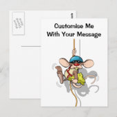 klimlooprat briefkaart (Voorkant / Achterkant)