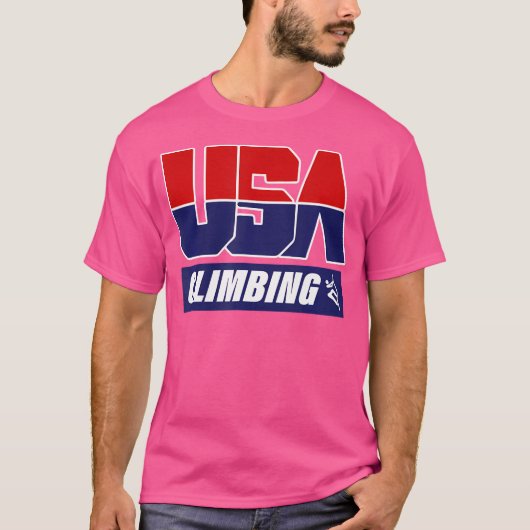 Klimmen 2021 USA Team T-shirt (Voorkant)