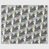 Klimmen binnen cadeaupapier (Vlak)